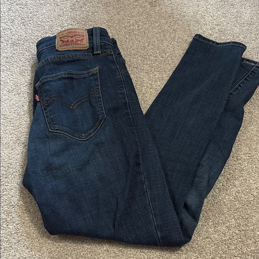 Levi's 721 High Rise Skinny Jeans Women size 28 regular length